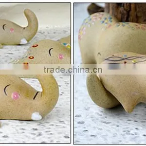 Creative Hand-painted Ceramic Vase Flower Animals Hanging Aromatherapy Bottles HY067102 thumbnail-3