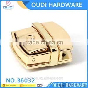 Fashion Man Briefcase Lock Bag Turn Lock Metal Bag Clasp Lock thumbnail-1