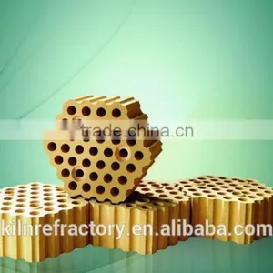 Manufacturer Silica Checker Brick With Irregularly-shaped Hole Used for Hot-Blast Stove thumbnail-1