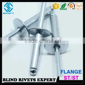 ISO15980 STEEL RIVET BODY STEEL MANDREL CSK HEAD STEEL RIVETS thumbnail-6