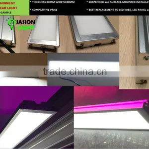 Ultra Thin Super Slim Office IP44 Led Linear Light Replacement Solution at Office thumbnail-6
