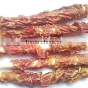 PET TREAT Dried Duck Twist Rawhide thumbnail-1