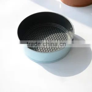 Carbon Steel Non-stick Round Springform Cake Pan 2pcs Set With Color Printing thumbnail-3