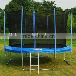 12FT Trampoline and Enclosure With Ladder thumbnail-1