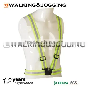 Yellow Safety Reflective Vest,fluorescent Fabric for Reflective Vest,green Reflective Vest thumbnail-1
