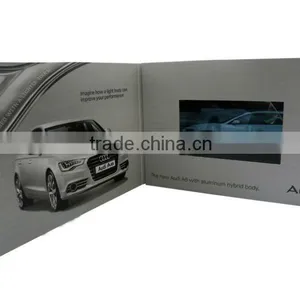 Famous Car Brand Video Greeting Card as Romotion Gifts thumbnail-1