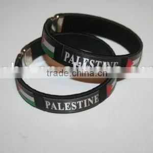 Low Price and Fast Delivery Palestine Silicon Bracelet Wrist Band ---- DH 16995 thumbnail-1