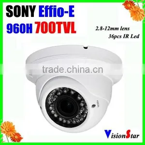 Sony CCTV 700TVL Effio-E Surveillance Camera Support OSD Menu 2.8-12mm Lens Outdoor Using thumbnail-1