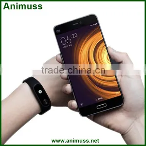 2016 New Premium OLED Screen Original Xiaomi Mi Band 2 Smart Wristband Heart Rate Fitness Bracelet Support Whatsapp Facebook Quality Choice thumbnail-3