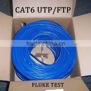 Frankever 23awg/24awg 1000FT UTP Cat6 Lan Cable Made in China thumbnail-1