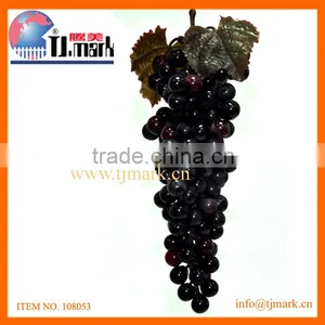 136PCS PVC PURPLE GRAPE BUNCH, GARDEN DECORATION GRAPE BUNCH thumbnail-1