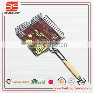 BBQ Tools Fish Clip Net Folder Grilled Fish Folder Barbecue Clip Accessories Barbecue Supplies thumbnail-1