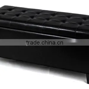 Modern Bedroom Furniture Storage Ottoman Stool thumbnail-1