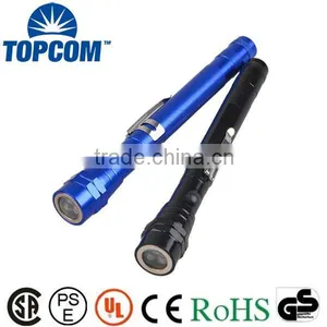 Magnetic 3 LED Flash Light Magnet Telescopic Flexible Torch thumbnail-1