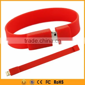 Trending Hot Products Pvc Bracelet Stick Usb 1-64gb thumbnail-1