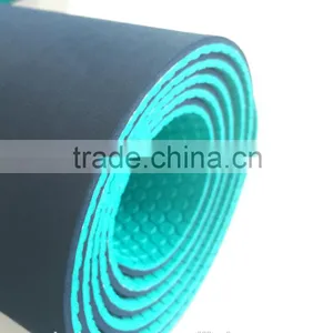 Decorative Yoga Mat Tpe Yoga Mat Double Color Side Tpe Yoga Mat thumbnail-3