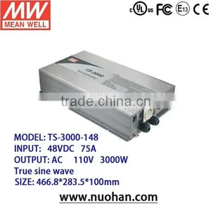 Meanwell 3000W 48v True Sine Wave DC-AC Power Inverter/3kw Low Frequency Inverter/dc/ac Inverter thumbnail-1