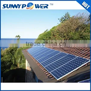 220V/380V 5kw SunnyPower Blue off Grid Solar System With Battery thumbnail-1