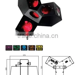 Factory Price Indoor 18x3W RGB Sound-activated LED Laser Disco Light thumbnail-2