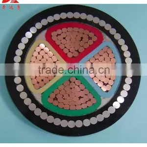 1kV Copper Conductor XLPE Insulated Steel Wire Armored Cable thumbnail-1