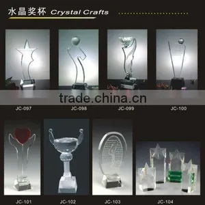 Laser Crystal Trophy for Business Gifts thumbnail-1