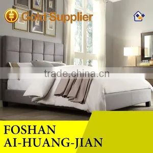 Modern Cheap Comfortable Soft Fabric Bed Base thumbnail-1