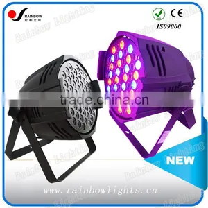 Indoor Low Profile LED Can Lights 4 in 1 Quad-color RGB LED Par Light 3w 54pcs thumbnail-4