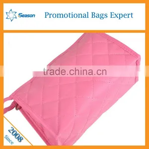 Wholesale Waffle Weave Cosmetic Bag Plain Canvas Cosmetic Bag Pvc Cosmetic Bag thumbnail-2