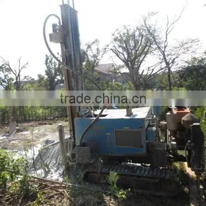 SK150D Crawler Mounted Portable Water Well Drilling Rig thumbnail-1