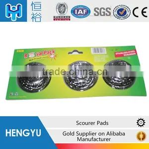 Best Kitchen Cleaning Stainless Steel Pot Scourers for Sale ,scourers Popular in China thumbnail-5