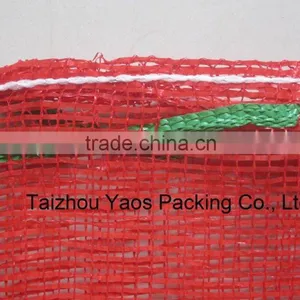 Red PP Tubular Mesh Bag Onion Circular Tubular Bag thumbnail-4