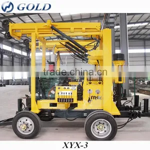 Factory Cheap Selling Trailer Mounted Water Well Drilling Rig thumbnail-2