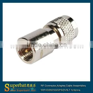 FME-Mini-UHF Adapter FME Plug to Mini UHF Plug Straight thumbnail-1