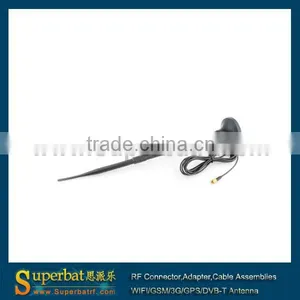 2.4 Ghz 9dBi Omni WIFI Antenna Receiver With Extended Cable RP-SMA Plug thumbnail-1