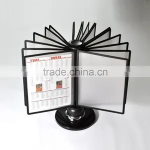 A4 Half Moon Handling Display Reference Rack 20 Pockets Display Reference Rack thumbnail-2