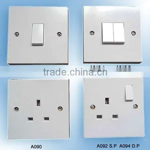 A010 A012 A090 A092 Square Range Wall Switch and Socket thumbnail-1