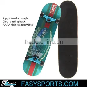 Skateboard Decks Adult Mini Cruiser Skateboard Maple Skateboard for Kids thumbnail-1