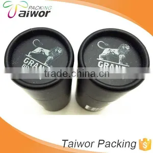 Round Paper Box for Tea Packaging Tea Box With Transparent Lid thumbnail-1