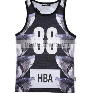2016 Hot Sale New Arrival Printed Box Lacrosse Jerseys/vest thumbnail-3
