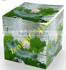 Sticky Paper Cube Memo Pad, Customized Memo Note thumbnail-4