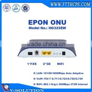 2GE+1FXS+WiFi EPON ONU VoIP Home Gateway for FTTH Network Solution thumbnail-1