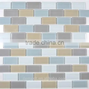 Black And Gray Decorative Recycle Glass Mosaic thumbnail-1