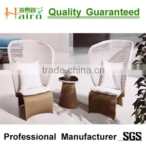 Outdoor Metal Table and Chairs With Seat Cushion thumbnail-3