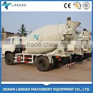 3-6 Cubic Meters Small Concrete Mixer Truck For Sale thumbnail-2
