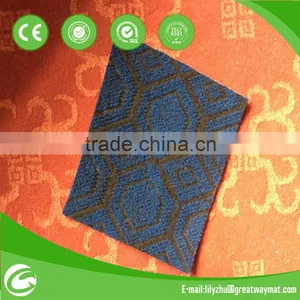 Good Quality Polyester Jacquard Door Mat thumbnail-1