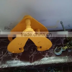 1 TON Beam Clamp Chain Hoist Lifting Fabrication Tool thumbnail-1