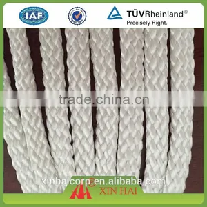 UV Protection 4MM - 50MM White Nylon Braided Rope With 220 Meters / Coil thumbnail-1