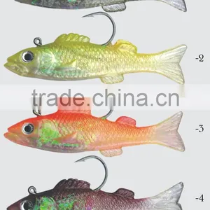 Swimbait Imbeded Lead Soft Shad thumbnail-1