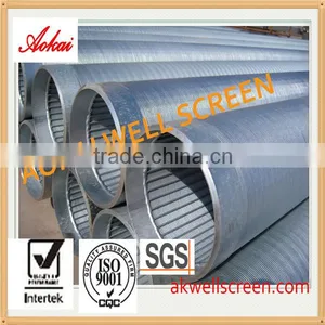 Low Carbon Galvanized Wedge Wire Johnson Water Well Screen for Water Well Drilling and Farm Irrigation Filter thumbnail-1