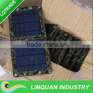 High Efficiency Solar Panel / 7W Folding Solar Charging Bag / Fashion Folding Purse Type Solar Energy Bag thumbnail-1